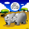 Cartoon: Rhino spell check (small) by toons tagged rhino,animals,africa,wild,spelling,spell,check,horns