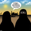 Cartoon: Sunglasses (small) by toons tagged burqa,burka,sunglasses,middle,east,recognizable,familiar