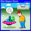 Cartoon: Take me to your leader (small) by toons tagged president,trump,aliens,leaders,alien,invasion,the,white,house
