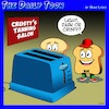 Cartoon: Tanning salon (small) by toons tagged toaster bread tanning salon settings