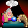 Cartoon: Thanksgiving (small) by toons tagged turkey,thanksgiving,fortune,teller,predicting,the,future,meals