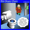Cartoon: Toilet humor (small) by toons tagged toilets,positive,thinking,wellbeing,toilet,bowl,lifestyle,coach,bathrooms,crap