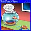 Cartoon: Trampoline (small) by toons tagged trampolining,fish,tank,bowl