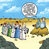 Cartoon: travel expenses (small) by toons tagged moses,bible,ten,commandments,travel,expenses