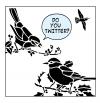 Cartoon: twitter (small) by toons tagged twitter,comunications,mail,mobile,phones,gen,latest,craze,self,absorbed