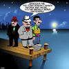 Cartoon: Unfriended (small) by toons tagged mafia,gangster,hit,man,unfriended,facebook,crime,assassination,cement,sandshoes
