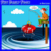 Cartoon: Unplugged (small) by toons tagged fishing,giant,bathplug