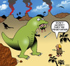 Cartoon: Vegetarian (small) by toons tagged dinosaurs,vegetarian,vegan,caveman,prehistoric,hunting