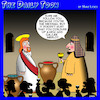 Cartoon: Water into wine (small) by toons tagged wine,merlot,apostles,messiah