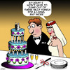 Cartoon: Wedding cake (small) by toons tagged wedding,cake,stripper,jump,out,of