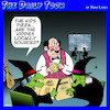 Cartoon: Witches (small) by toons tagged witches,pizza,sourced,locally,local,produce,healthy,eating