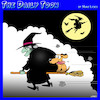 Cartoon: Witches (small) by toons tagged dogs,witches,broomsticks,halloween