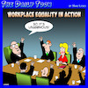 Cartoon: Women in the workplace (small) by toons tagged workplace,equality,boardroom,directors,boys,club