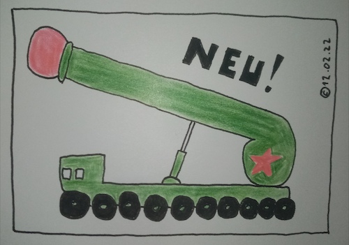 Cartoon: Neu! (medium) by Müller tagged neu