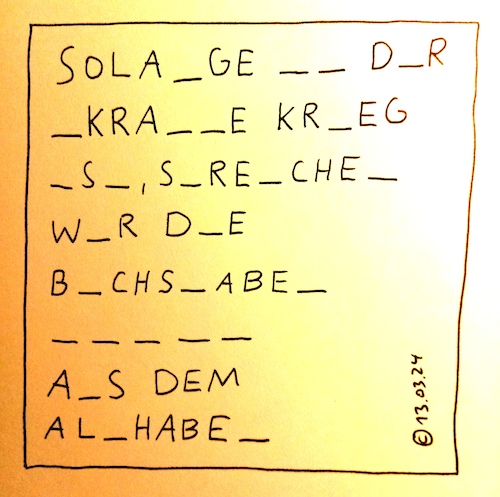 Cartoon: S_re_ch__g (medium) by Müller tagged kr,eg,kra,xxxxx