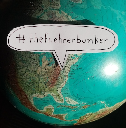 Cartoon: thefuehrerbunker (medium) by Müller tagged thefuehrerbunker