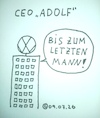 Cartoon: CEO ADOLF (small) by Müller tagged vw,kapitalismus,porsche