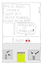 Cartoon: I-Phone X (small) by Müller tagged iphone,handy,phone,mobile,apple