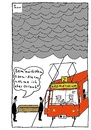 Cartoon: Ozon-Alarm (small) by Müller tagged ozon,fahrverbot,umweltzone,straßenbahn