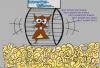 Cartoon: Hamsterträume (small) by naLe tagged hamster,träume,raus,tiere,animals,cartoon,käfig,cage,laufrad,wheel
