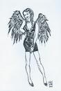 Cartoon: The Dark Angel (small) by Toonstalk tagged angel,dark,costumes,women,exotic,erotic