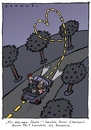 Cartoon: Baum 7 (small) by schwoe tagged auto,mittelstreifen,straße,alleebaum,unfall,liebe,nacht