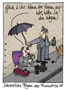 Cartoon: Bettelbanker (small) by schwoe tagged bank,krise,manager,bonus,regen,chauffeur,verantwortung,bettler