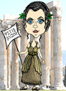 Cartoon: Fatma Greek (small) by majezik tagged fatma girik