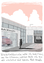 Cartoon: Autohaus (small) by H Mercker tagged autohaus,auto,design,designsprache,modern,form,autobau,autohersteller,kfz