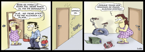 Cartoon: Division de males 3 (medium) by Luiso tagged divorcio