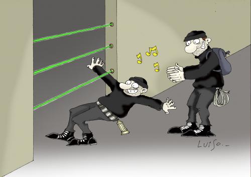 Cartoon: thifs (medium) by Luiso tagged thifs