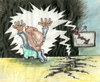 Cartoon: Herr der Imame (small) by necmi oguzer tagged imam