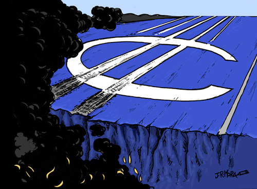 Cartoon: Grecia (medium) by jrmora tagged grecia,disturbios,economia,crisis,rescate