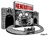 Cartoon: Hemeroteca (small) by jrmora tagged prensa,periodismo,noticias,hemeroteca