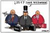 Cartoon: Los grandes poderes (small) by jrmora tagged poderes banca dinero energia electricidad derechos autor