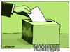 Cartoon: Voto (small) by jrmora tagged documentos,politica,corurpcion,democracia