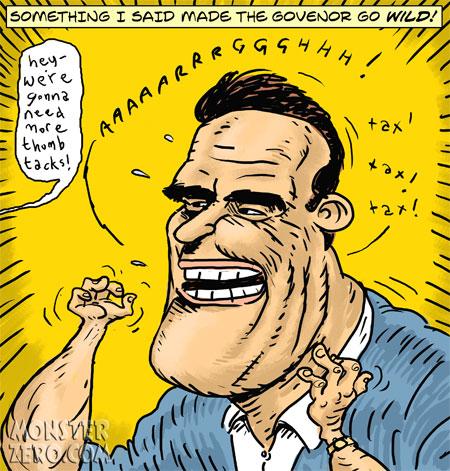 Cartoon: no more taxes! (medium) by monsterzero tagged arnold,schwarzenegger,governor,california,