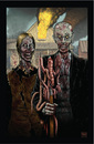 Cartoon: Americas Got Zombies! (small) by monsterzero tagged humor zombies brains horror