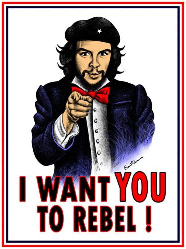 Cartoon: Uncle Che Guevara (medium) by BenHeine tagged ernestocheguevara,revolution,latinamerica,iwantyoutorebel,capitalism,unclesam,poster,usa,cuba,argentina,proverb,benheine,fight,struggle,resistance,injustice,elcommandante,hastalavictoriasiempre,