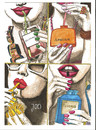 Cartoon: Bon Appetit (small) by Anitschka tagged lebensmittel gift werbung konsum chemie nahrung