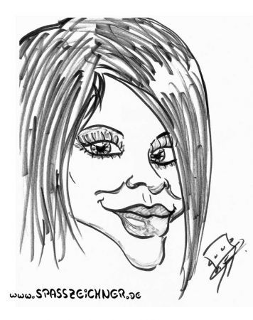 Cartoon: Rihanna (medium) by Clemens tagged karikatur,rihanna