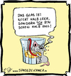 Cartoon: positiv drinking Rattedietrich (small) by Clemens tagged cartoon,alkohol,alkoholiker,trinker,optimist,pessimist,ratte