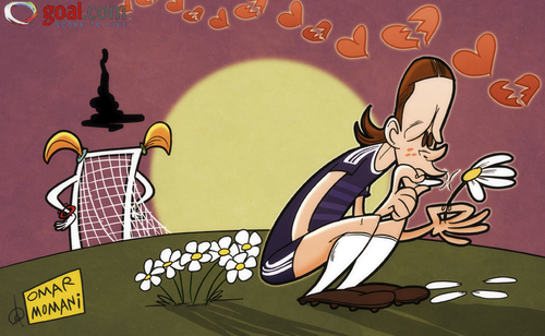 Cartoon: Fernando Torres love story (medium) by omomani tagged chelsea,england,love,premier,league,spain,torres
