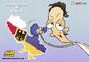 Cartoon: Deutschland in Euro 2012 (small) by omomani tagged ozil germany real madrid ukraine poland euro 12