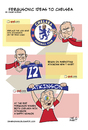 Cartoon: Fergusonic ideas to Chelsea by (small) by omomani tagged sir alex ferguson atkinson manchester united utd chelsea football premier league