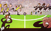 Cartoon: Manchester United v Referees (small) by omomani tagged adnan,januzaj,capital,one,cup,danny,wellbeck,ferguson,manchester,united,moyes,ryan,giggs