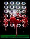 Cartoon: The eyes of the world (small) by willemrasingart tagged gaza