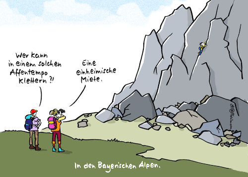Cartoon: Bayerische Klettermiete (medium) by Pfohlmann tagged miete,mietpreis,lebenshaltungskosten,wohnung,bayern,alpen,klettern,berge,bergsteiger,kletterer,mieter,wohnungsnot,wohnen,mietwohnung,extremkletterer,bergsprint,leistungssport,tourismus,touristen,wanderer,bergwandern,einheimische,miete,mietpreis,lebenshaltungskosten,wohnung,bayern,alpen,klettern,berge,bergsteiger,kletterer,mieter,wohnungsnot,wohnen,mietwohnung,extremkletterer,bergsprint,leistungssport,tourismus,touristen,wanderer,bergwandern,einheimische