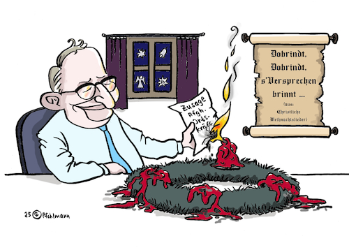 Cartoon: Dobrindt Dobrindt (medium) by Pfohlmann tagged dobrindt,csu,innenminister,weihnachten,advent,lichtlein,brennt,weihnachtslied,adventskranz,afghanistan,ortskräfte,versprechen,zusage,asyl,christentum,glaube,religion,heuchelei,christlich,kerze,dobrindt,csu,innenminister,weihnachten,advent,lichtlein,brennt,weihnachtslied,adventskranz,afghanistan,ortskräfte,versprechen,zusage,asyl,christentum,glaube,religion,heuchelei,christlich,kerze