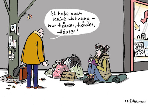 Keine Wohnung